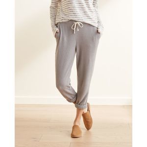 UpWest Women's Cropped Waffle Lounge Pant - Stardust